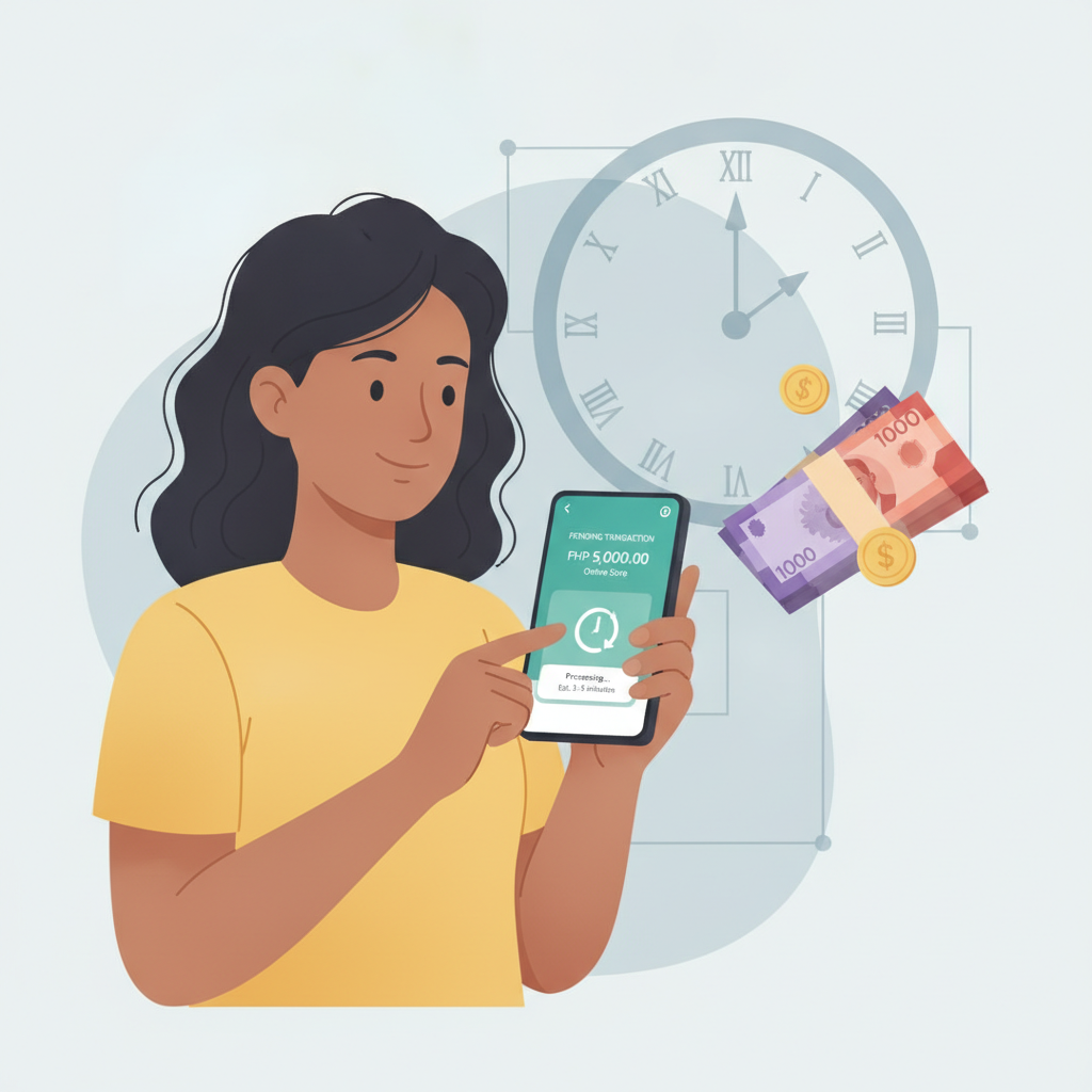Illustration: Power Ace Withdrawal Time: How Long GCash, Maya and Bank Transfers Take