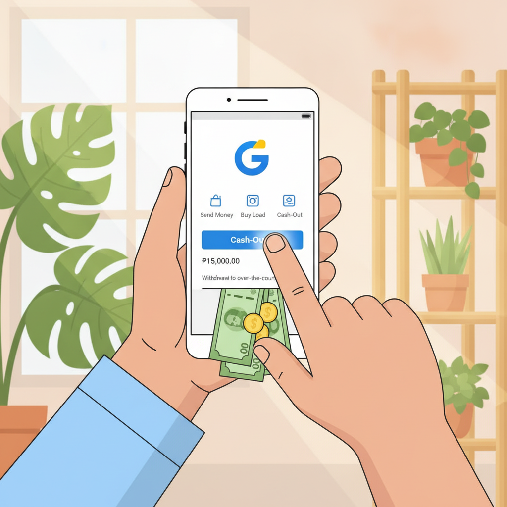 Illustration: Power Ace GCash Withdrawal: Step-by-Step Cashout Guide